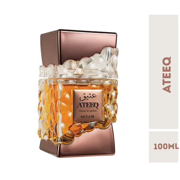 Ateeq by Nusuk - Extrato de perfume intenso para homem - 100 ml